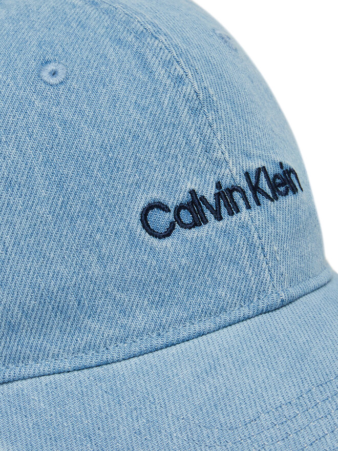 Calvin Klein Шапка с козирка Calvin Klein Emb Logo LV04G5068G Син