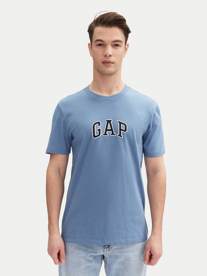 Gap Gap Marškinėliai 570044-36 Mėlyna Regular Fit