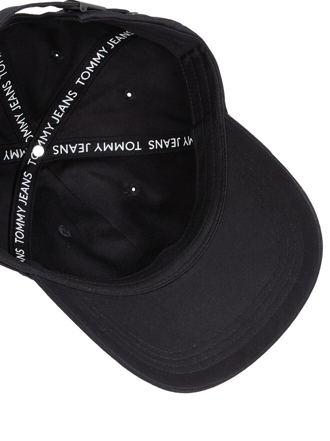 Tommy Jeans Czapka z daszkiem Tommy Jeans Tjw Heritage Plaque Cap AW0AW16986 Czarny