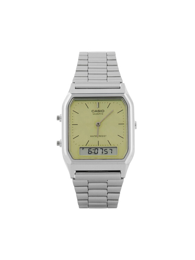 Casio Uhr Casio Vintage AQ-230A-9AMQYES Silberfarben