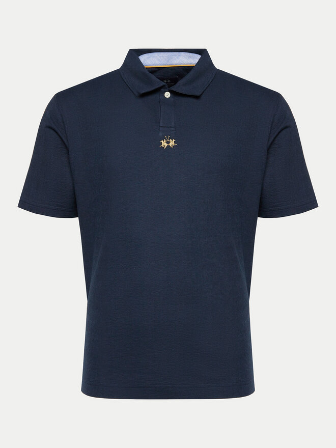 La Martina La Martina Poloshirt YMP020 JS392 Dunkelblau Regular Fit
