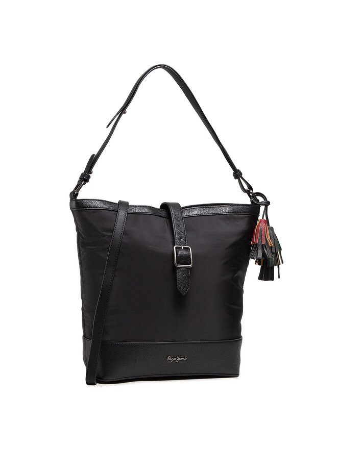 Pepe Jeans Handtasche Pepe Jeans Shopping Bag Pjl Ann 7727661 Schwarz