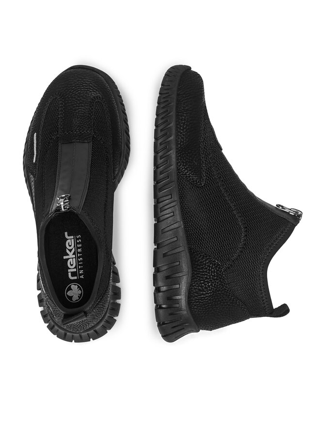 Rieker Nizki čevlji Rieker M5351-00 Črna