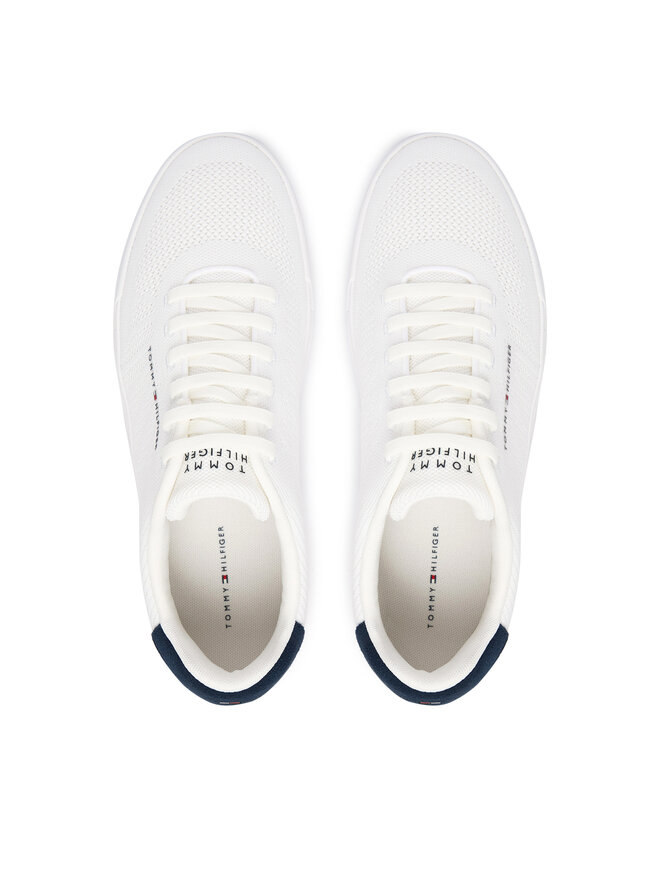 Tommy Hilfiger Sneakers Tommy Hilfiger Th Court Knit FM0FM05823 Weiß