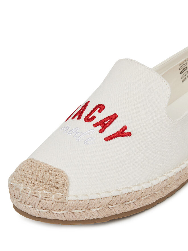 DeeZee Espadrile DeeZee MXCR-232 Alb