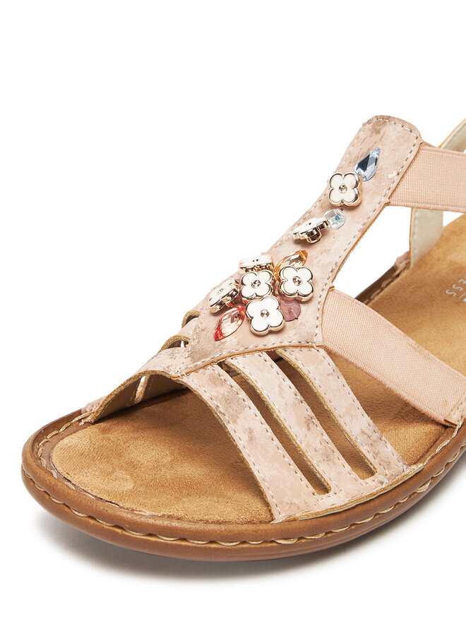 Rieker Sandalen Rieker 60855-31 Rosa