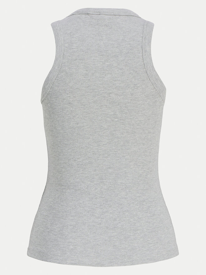 JJXX JJXX Топ 12224661 Сірий Rib Fit