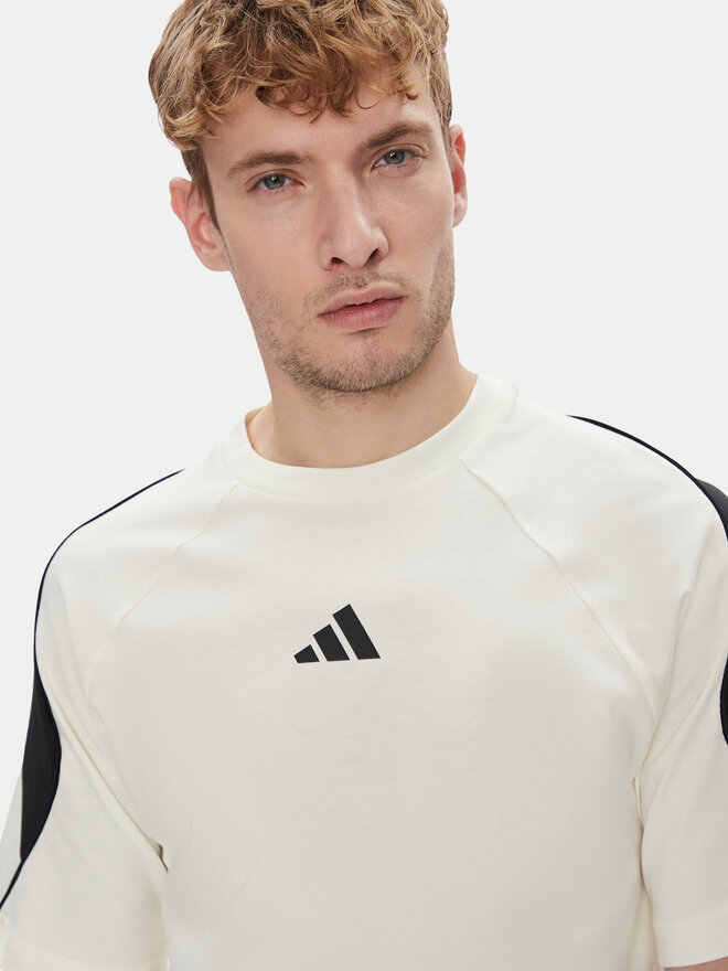 adidas adidas Marškinėliai Stadium JX5640 Balta Regular Fit