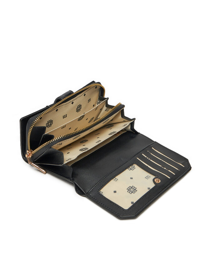 Monnari Cartera grande para mujer Monnari PURIMP0-24Z-PUR0210-KM20D000-R00 Negro