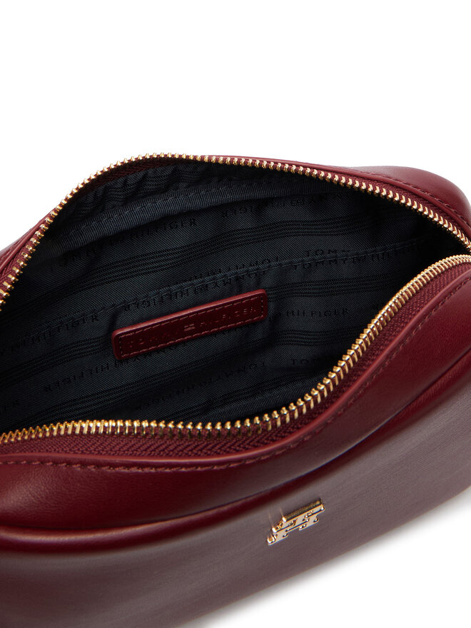 Tommy Hilfiger Handtasche Tommy Hilfiger Th Essential Camera Bag AW0AW18370 Dunkelrot