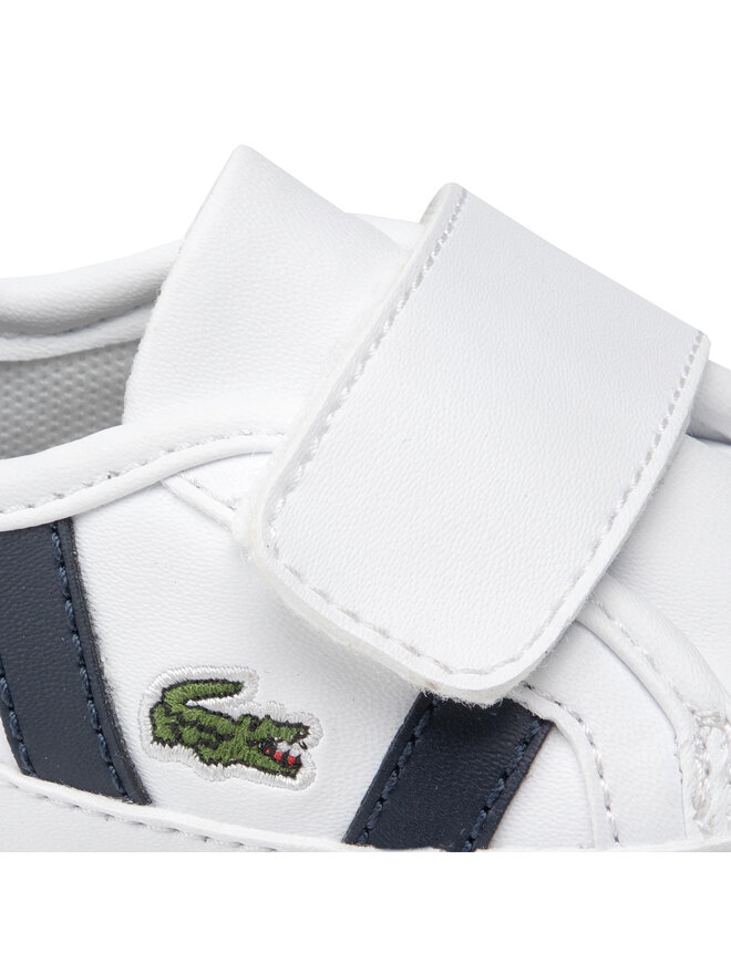 Lacoste Сникърси Lacoste Sideline Crib 0121 1 Cub 7-42CUB0001042 Бял