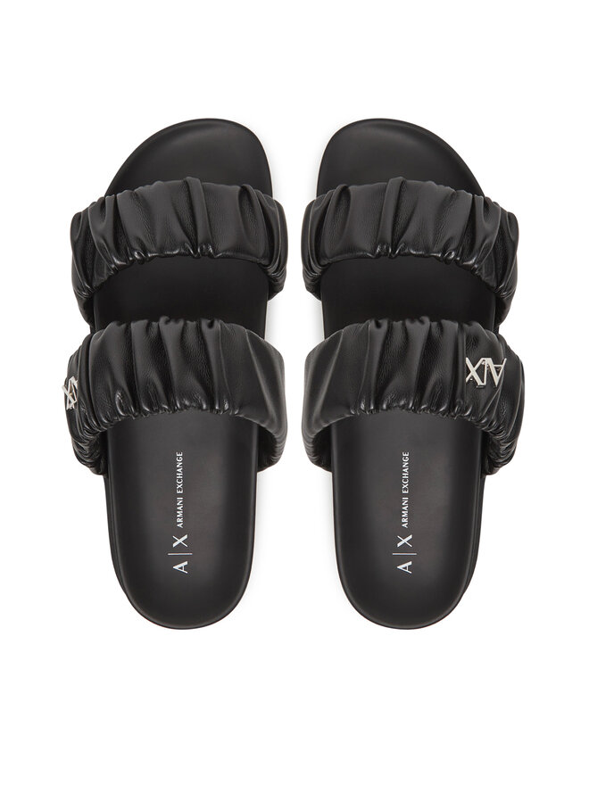 Armani Exchange Şlapi Armani Exchange XDP062 XV926 00002 Negru