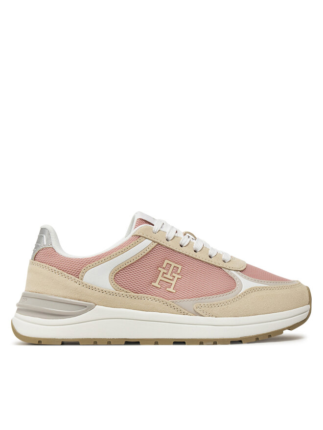 Tommy Hilfiger Sneakersy Tommy Hilfiger Casual Fashion Runner Mix FW0FW08324 Kolorowy