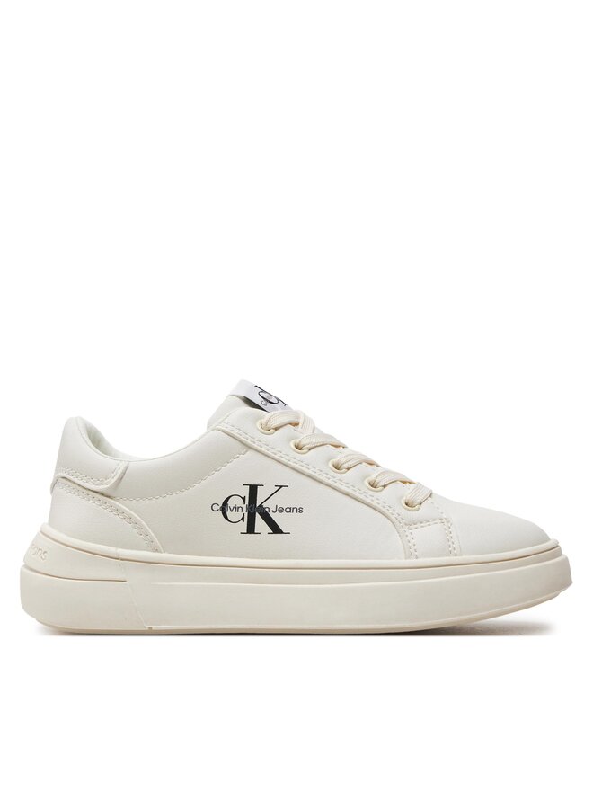Calvin Klein Jeans Tenisice Calvin Klein Jeans V3X9-80876-1355 M Écru