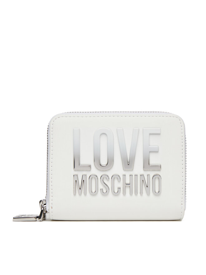 LOVE MOSCHINO Liels sieviešu maks LOVE MOSCHINO JC5726PP0MKD0100 Balts