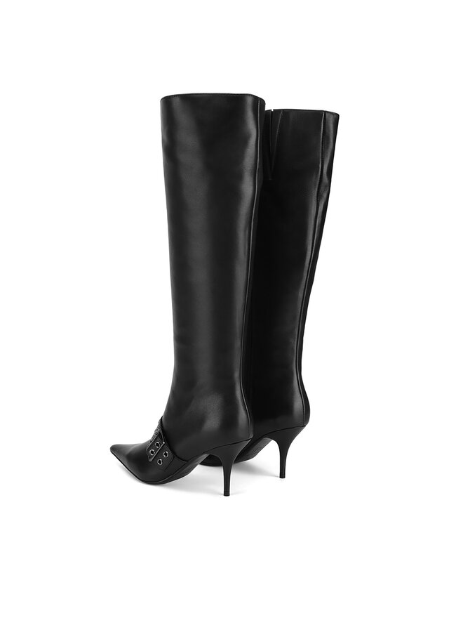 Eva Minge Cizme Eva Minge BUSMA-SLT062-1501 Negru
