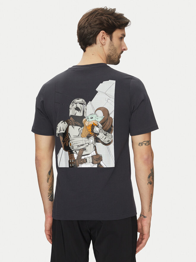 adidas adidas Póló Star Wars The Mandalorian™ JI5716 Szürke Regular Fit