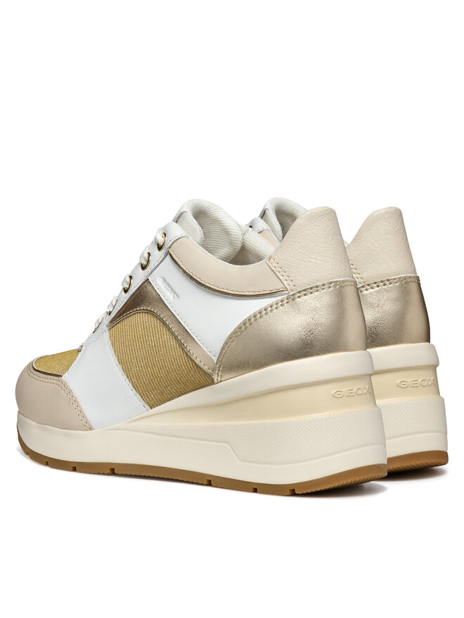 Geox Sneakersy Geox D Zosma D558LA 085LY C1327 Zlatá