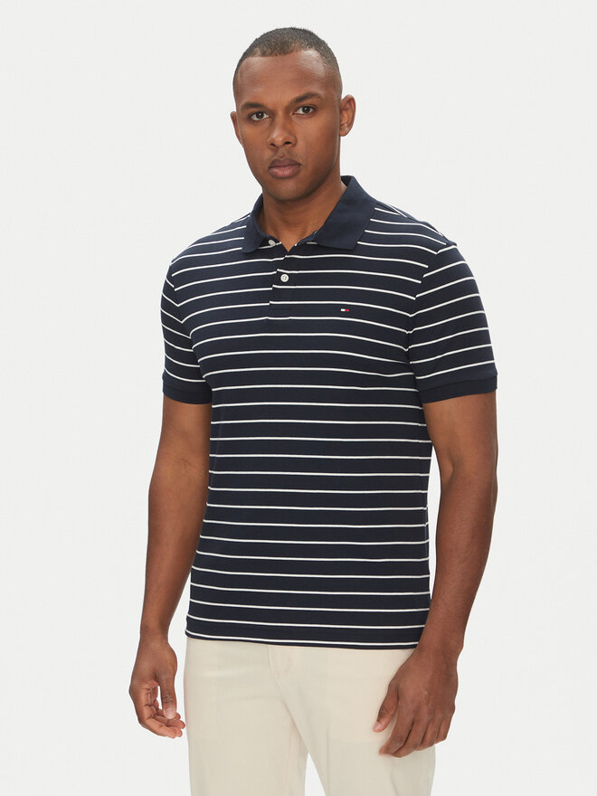 Tommy Hilfiger Tommy Hilfiger Polo marškinėliai MW0MW39994 Tamsiai mėlyna Regular Fit