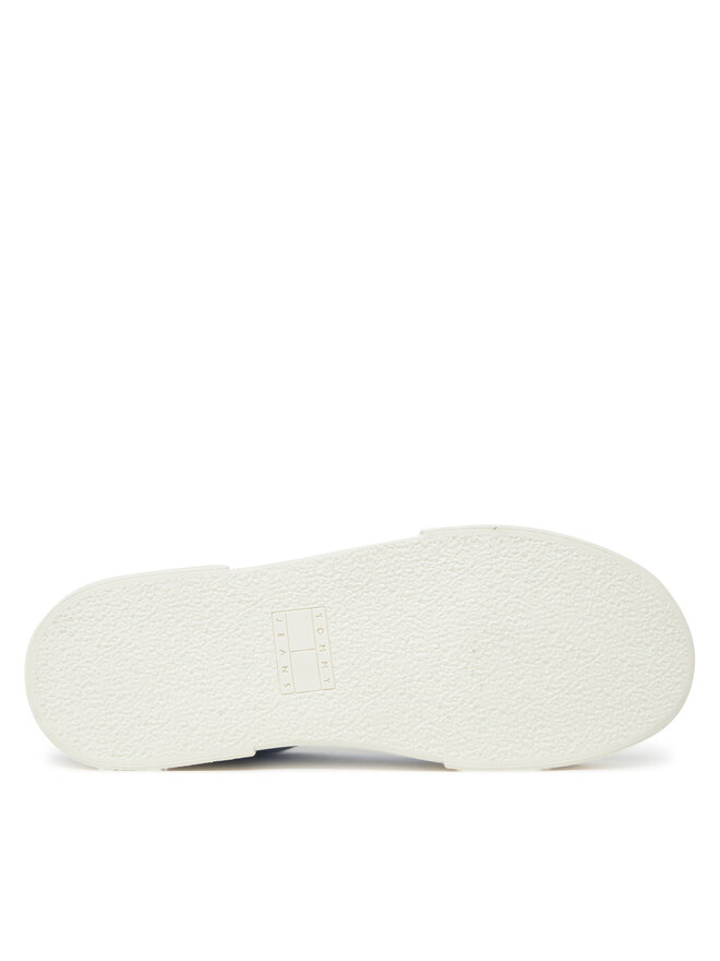 Tommy Jeans Sportcipők Tommy Jeans Tjw Flatform Canvas Sneaker EN0EN02792 Kék