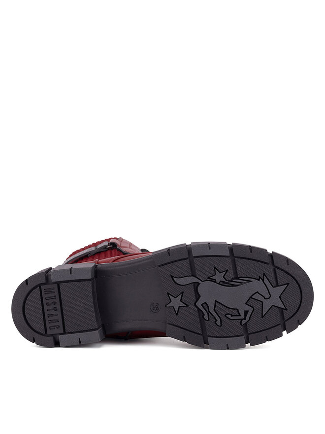 Mustang Schnürschuhe Mustang 1443-502 Rot