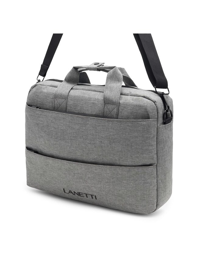 Lanetti Τσάντα για laptop Lanetti LAN-K-011-04L Γκρι