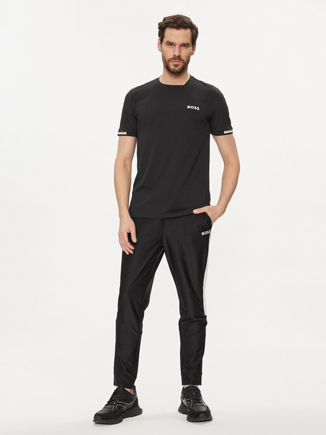 BOSS BOSS Camiseta MB 50506348 Negro Regular Fit