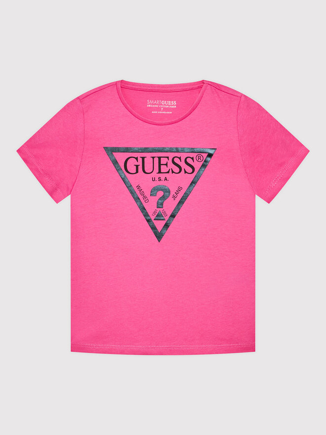 Guess Guess Camiseta K73I56 K8HM0 Rosa Regular Fit