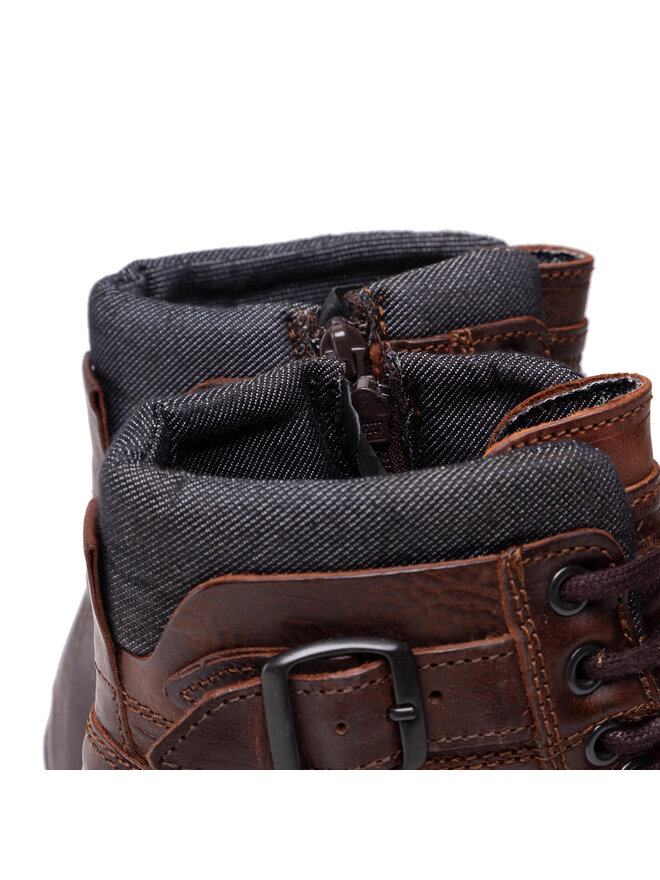Jack&Jones Čižmy Jack&Jones Jfwalbany 12140938 Hnedá