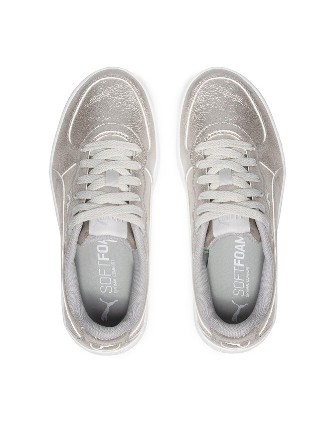 Puma Снікерcи Puma Sky Wedge Metallic 382702 02 Срібний