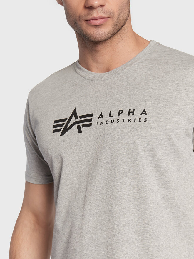 Alpha Industries Alpha Industries 2 marškinėlių komplektas Alpha Label 118534 Spalvota Regular Fit