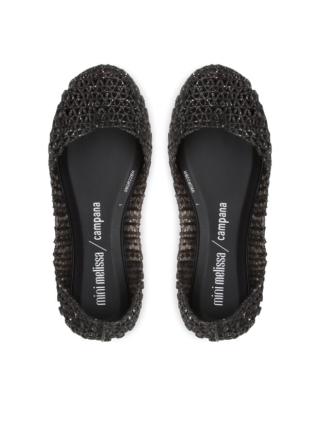 Melissa Балетки Melissa Mini Melissa Campana Papel Inf 32996 Чорний