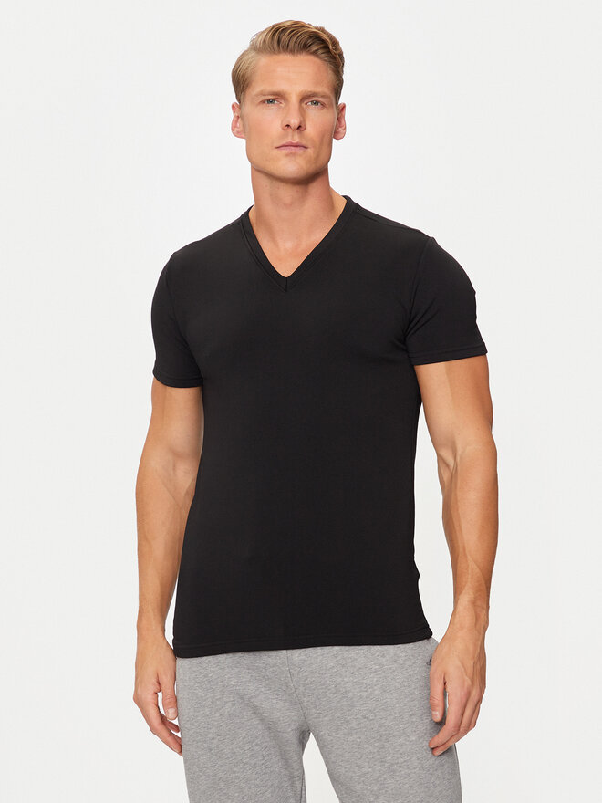 YSABEL MORA YSABEL MORA Camiseta 70100 Negro Slim Fit