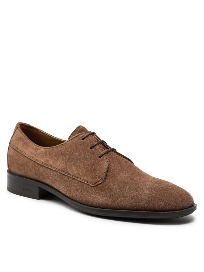 BOSS Halbschuhe Boss Colby Derb Stsd 50516599 Beige