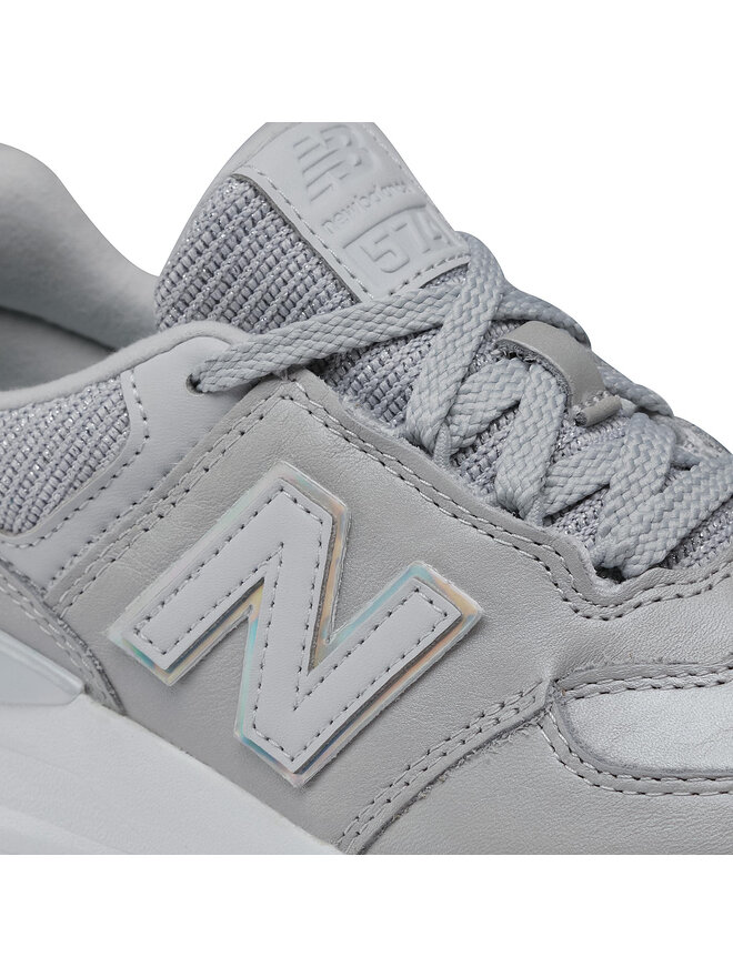 Laisvalaikio batai New Balance WL574CAS Sidabrinė | eavalyne.lt