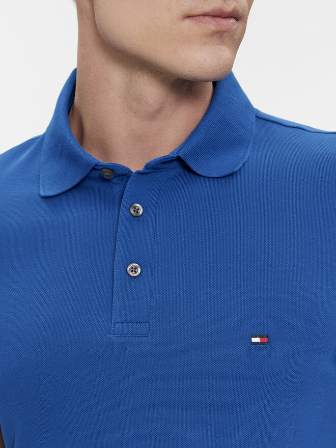 Tommy Hilfiger Tommy Hilfiger Poloshirt 1985 MW0MW17771 Blau Slim Fit
