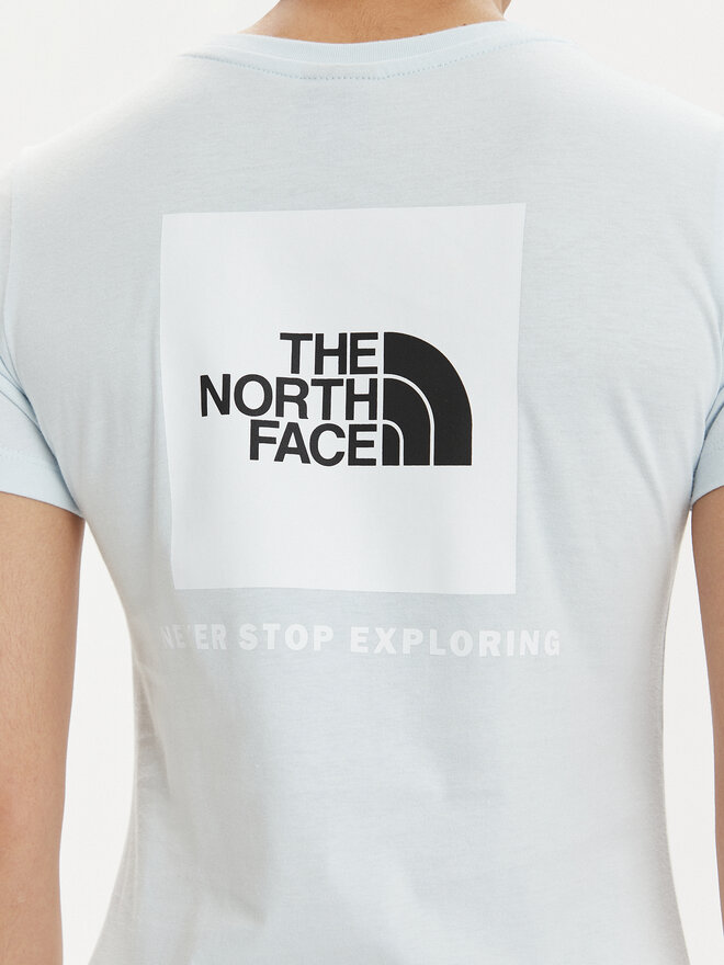 The North Face The North Face Camiseta Redbox NF0A87NM Celeste Regular Fit