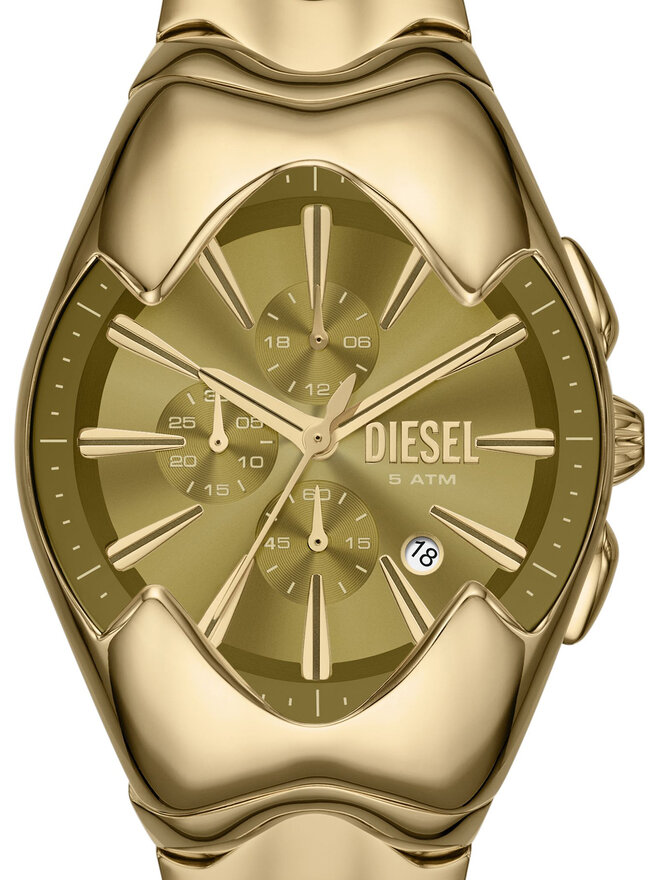 Diesel Годинник Diesel Mercurial DZ4681 Золотий