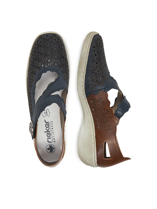 Rieker Zapatos hasta el tobillo Rieker 413G4-14 Azul marino
