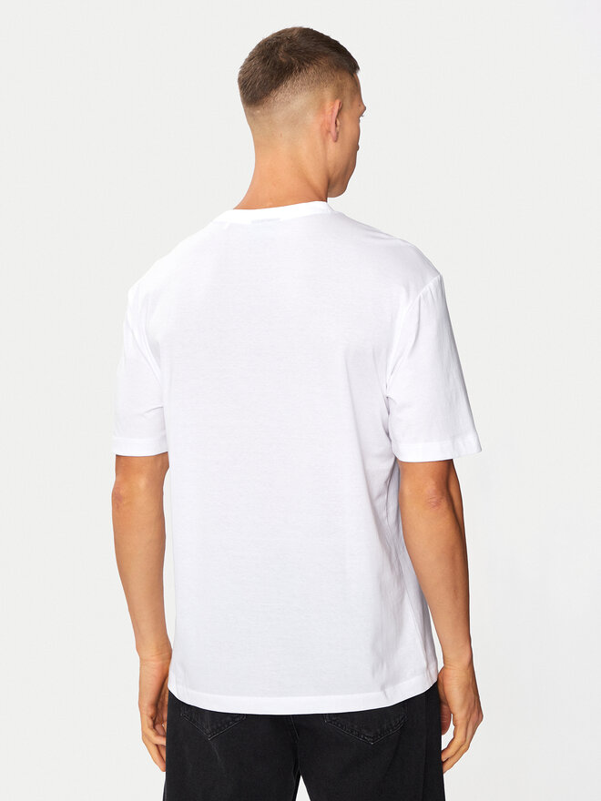 HUGO HUGO Camiseta Narcado 50513316 Blanco Relaxed Fit
