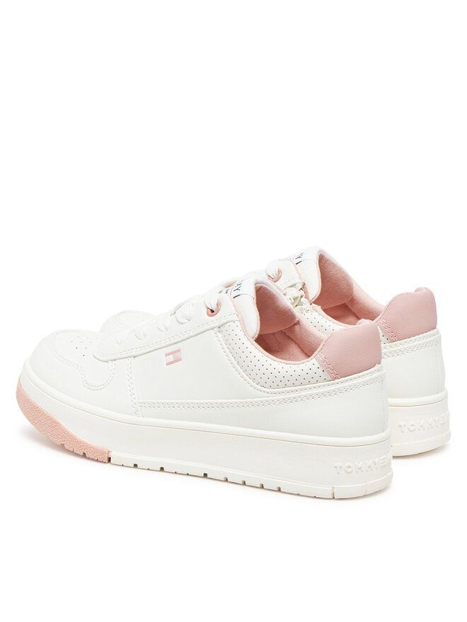 Tommy Hilfiger Sneakersy Tommy Hilfiger T3A9-33740-1355A Biały