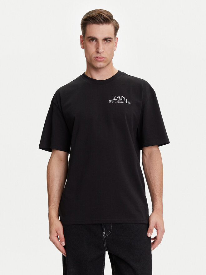 Karl Kani Karl Kani T-Shirt Palm Print PD00005331 Μαύρο Relaxed Fit