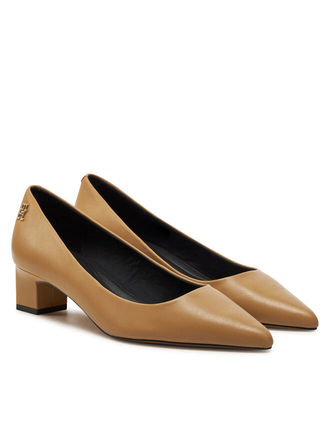 Tommy Hilfiger Décolleté Tommy Hilfiger Th Mid Heel Pump FW0FW08204 Cachi
