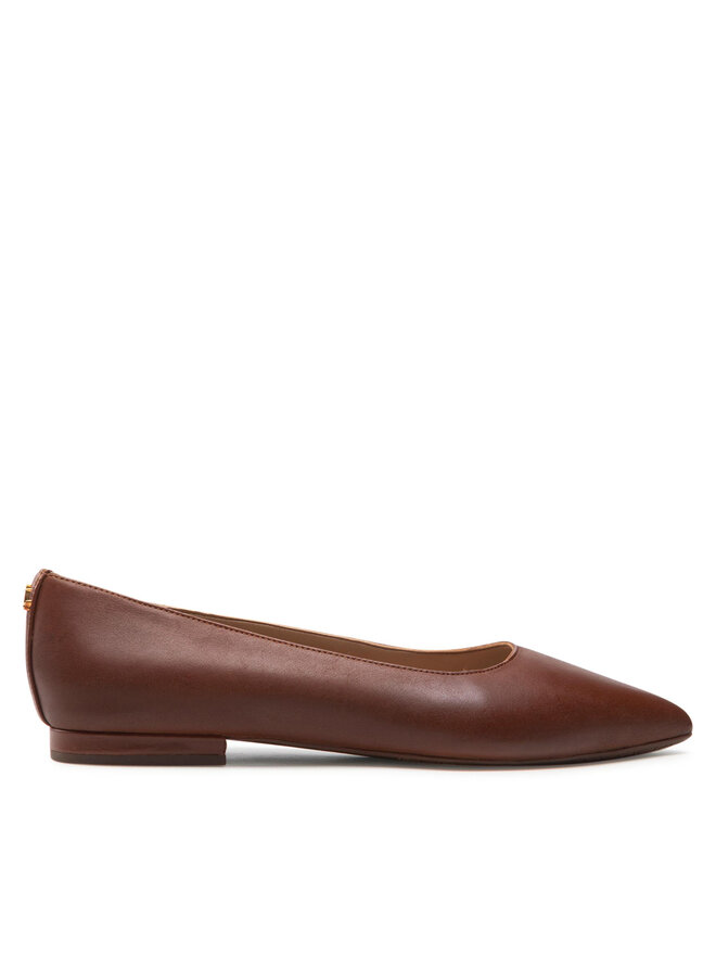 LAUREN RALPH LAUREN Baleriny Lauren Ralph Lauren Londyn 802862706002 Brązowy