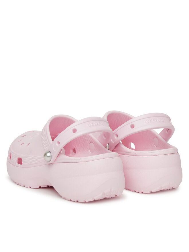 Crocs Iešļūcenes Crocs Classic Platform Pearl Clog 211231 Rozā