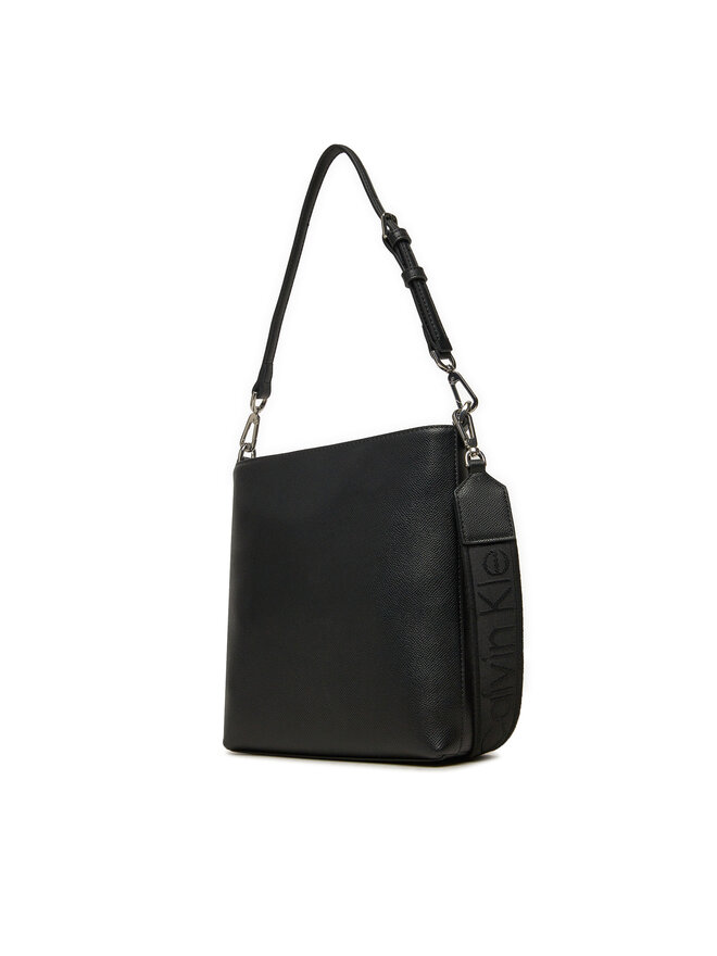 Calvin Klein Сумка Calvin Klein Ck Must Small Bucket_Caviar K60K613129 Чорний