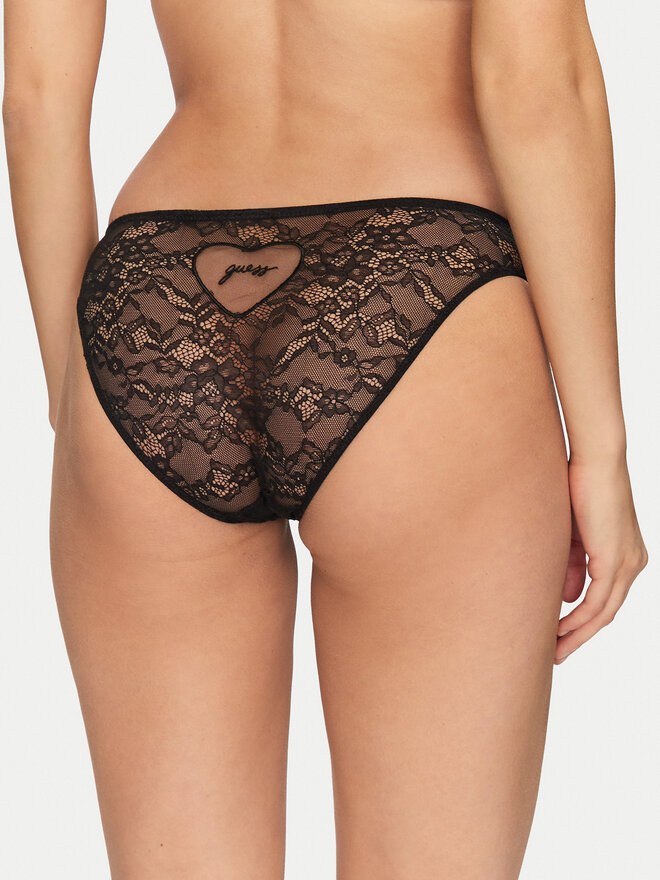 Guess Guess Klasične spodnje hlačke O5RE09 KBGT0 Črna Regular Fit