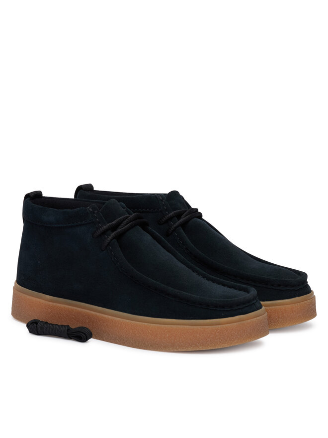 Clarks Schnürschuhe Clarks Boxbee WallaBT 26328017 Schwarz