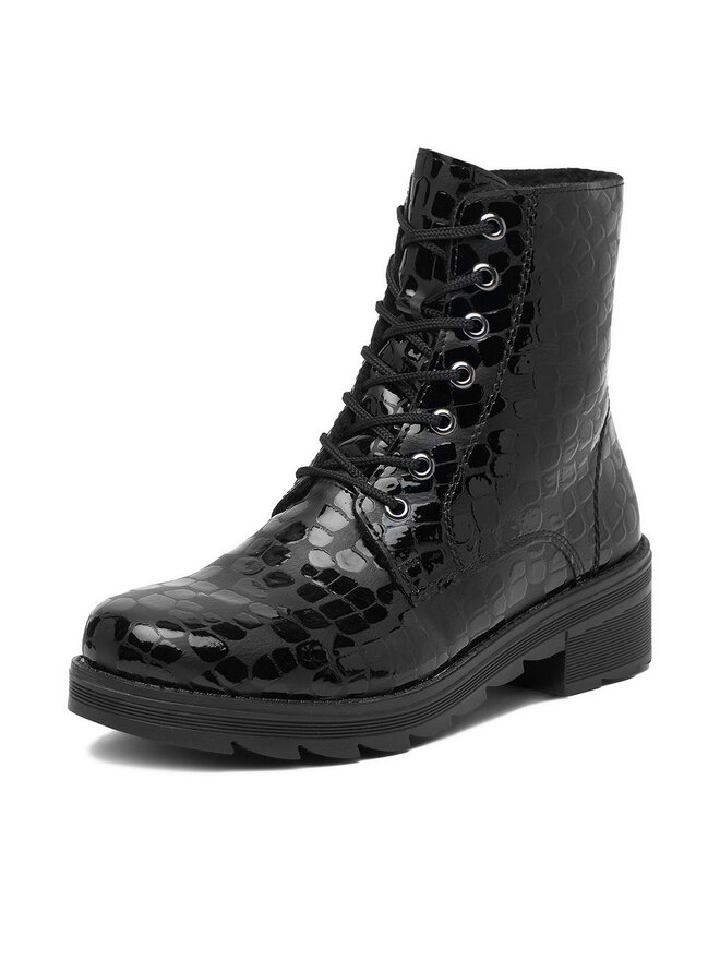 Rieker Schnürschuhe Rieker CEO-X0510-01 Schwarz