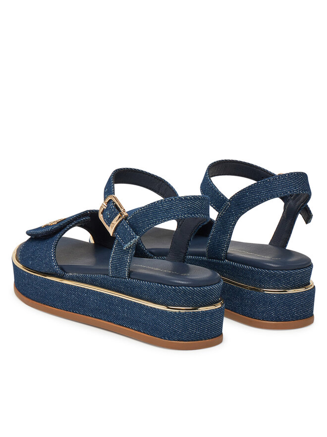 Tommy Hilfiger Sandały Tommy Hilfiger T3A2-33788-1828 S Granatowy